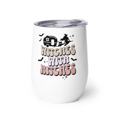 Witches With Hitches Wine tumbler