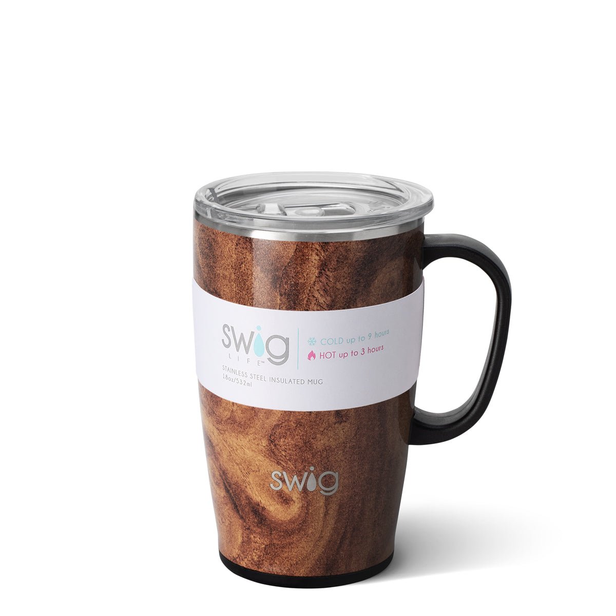 Swig 18oz Mug Black Walnut